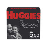 HUGGIES SPECIAL DELIVERY HYPOALLERGENIC BABY DIAPERS - SIZE 5